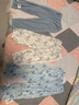 欧孕（OUYUN）儿童防蚊裤夏季薄款宝宝裤子男童女童抖抖裤婴儿童装休闲长裤 海底探险【7A抗菌-凉爽透气】 110 cm 实拍图