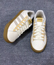adidas DAILY 4.0复古百搭休闲帆布鞋男女阿迪达斯官方轻运动 乳白色/日光黄/岩层青铜色   36 实拍图