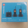 摩托罗拉（Motorola）远距离数字无绳电话机 无线座机 子母机单机 办公家用 中英文可扩展 豪宅别墅定制 O201C(红色) 实拍图