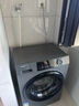 统帅（Leader）海尔滚筒洗衣机全自动8公斤 超薄大容量平嵌大筒径变频小型家用 统帅家电 525大筒径@G80B22SGTD 实拍图