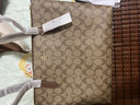 蔻驰（COACH）【官方授权店】奢侈品女包ZIP30系列托特包单肩手提包送女友礼物 4455IME74卡其棕色配色 实拍图