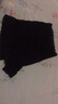 伦洛弗打底防走光内裤女士蕾丝薄款棉质面料高腰提臀平角短裤安全裤2条 2条黑色蕾丝安全裤 L 实拍图