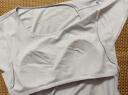 蕉内300S女士睡裙莫代尔夏季凉感短袖睡衣防走光花瓣袖带杯bra家居服 实拍图