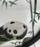 蜀中瑰宝蜀绣双面刺绣熊猫文创摆件中国特色礼物送老外出国成都伴手礼纪念 节节高熊猫 实拍图