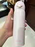 膳魔师（THERMOS）保温杯吸管杯大容量儿童男女士学生便携水杯生日礼物TEMI 桃粉色 500ml 实拍图