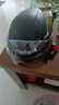 Andes HELMET3c认证电动摩托车头盔男四季女士夏季头盔安全帽四季通用夏天半盔 黑速透明短【升级3C款】 均码 实拍图