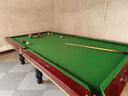 都格【送货包安装】台球桌标准型大理石成人家用中美式高档球房用黑八 九尺棕色【豪配中纤维板面】（不包安装） 实拍图