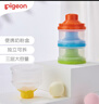 贝亲(Pigeon) 奶粉盒 便携奶粉辅食储存盒 独立可拆三层奶粉盒 CA07 实拍图