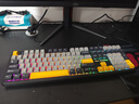 狼蛛（AULA）F108pro客制化机械键盘有线/蓝牙/无线三模连接Gasket结构五层填充 RGB灯效 108键 游戏办公键盘 面包小熊】键帽+F108pro摩卡慕斯-焦糖拿铁轴 实拍图