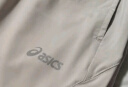 亚瑟士（asics）童装夏季男女儿童吸湿速干舒适运动短裤332241103100 1120浅灰170 实拍图