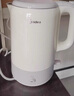 美的（Midea）一键保温家用电水壶 1800W速热304不锈钢恒温壶 1.7L大容量家用自动断电防烫隔热水壶 1.7L shj1721 实拍图