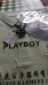 花花公子（PLAYBOY）高档100%纯棉夏季短袖t恤男士高档翻领polo衫透气吸汗休闲上衣 短袖YW7702草绿 2XL 180建议150-165斤 实拍图