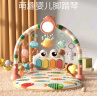 婴儿玩具0-1岁健身架婴儿脚踏钢琴新生儿礼盒宝宝用品3-6个月摇铃床铃故事机幼儿早教男孩女孩周岁礼物 樱花粉【护栏+摇铃+挂件+早教投影机】 实拍图