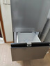 海尔（Haier）310升风冷无霜三开门多门家用小冰箱小型宿舍租房一级能效节能BCD-310WGHD3E7WV(银) 实拍图