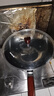 九阳（Joyoung）炒锅铁锅无涂层精铁锅炒菜锅炉灶通用32cm带盖CF32-C121 实拍图