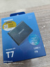 三星（SAMSUNG）4TB Type-c USB 3.2 移动固态硬盘（PSSD） T7 灰色 NVMe传输速度1050MB/s 手机直连笔记本外接 实拍图