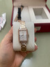 劳士顿（ROSDN）真钻晨露小方糖女士手表女时尚轻奢防水十大品牌生日礼物送女友 实拍图