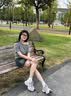 CAMILA KSENIA老爹鞋女士2026年新款夏季休闲跑步鞋百搭厚底增高网面透气运动鞋 灰蓝色 37 实拍图