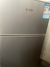志高小冰箱89L迷你小型家用 下冷藏上冷冻两用宿舍寝室出租房双门办公室电冰箱 节能省电  一级能效-89L银双门【省电轻音】 实拍图