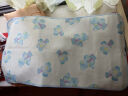 babycare婴儿凉席宝宝透气吸汗婴儿床冰丝席儿童水洗泡泡树蓝56*100CM 实拍图