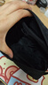 无印良品（MUJI）锦纶笔袋/附提手 文具盒简约立体铅笔盒 大容量黑色 19*８*6.5cm 实拍图