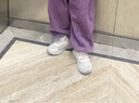 361°童鞋 儿童跑鞋四季男女童3-14岁助推科技旋钮跑鞋 白28 实拍图