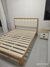 贞赛 床 实木床 双人床1.5x2米北欧橡木软包床温莎轻奢主卧简易单人床 实木床【热销款】 1.5*1.9米 实拍图