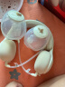 小白熊SnowBear吸奶器免手扶电动双边便携挤奶开奶挂脖式集乳器大吸力3058 实拍图