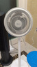 美的（Midea）【暴风循环】空气循环扇大风量摇头电风扇家用台式落地扇轻音卧室节能小风扇柔风轻羽扇 FGA24TQ 实拍图