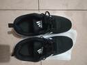 品牌断码25春季新款男鞋防滑软底跑步鞋轻便运动鞋旅游鞋休闲鞋 AD6633黑白 44 实拍图