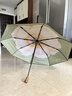蕉下（beneunder）太阳伞防紫外线夏季遮阳伞晴雨两用伞双层三折防晒伞防晒小黑伞 【经典大花】月雾 实拍图