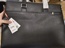 稻草人男士公文包真头层牛皮商务手提包办公轻奢单肩斜挎14英寸电脑包 实拍图