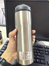 虎牌（TIGER）不锈钢原装进口男女保温杯MJA-B048XC不锈钢色480ML 实拍图