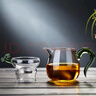诗米乐 加厚耐热玻璃公道杯加茶漏功夫茶具配件分茶器茶海茶滤网 公道杯+茶滤器 实拍图