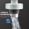 潜水艇（Submarine）下水管道防臭神器洗衣机地漏排水三通接头洗手池防臭密封圈墙排 【接面盆】防臭塞2只装  50/75管径适用 实拍图
