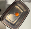 COOKSS保鲜盒带盖食品级不锈钢冰箱上班族饭盒餐盒密封盒长方形盒子两个 实拍图