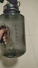 富光运动健身水壶大容量塑料杯水杯Tritan吨杯桶刻度吸管户外2500ML 实拍图
