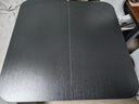 费林斯曼【销量NO.1】折叠桌桌子折叠户外折叠餐桌电脑桌饭桌麻将桌吃饭桌 【免安装】单方桌-精致黑 现代简约 实拍图