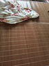 老席匠凉席竹席2025年新款碳化镜面双面竹凉席子1.5米1.8米可折叠夏季 碳化镜面席（一席两仿藤枕套） 1.5米床 150cm*200cm 对折款 实拍图
