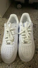 耐克空军一号男子轻便透气板鞋夏运动鞋NIKE AIR FORCE 1 CW2288 111白色/白色 42 实拍图