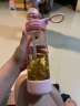 希乐塑料杯大容量tritan运动水杯男女户外健身便携随手杯学生吸管杯子 实拍图