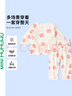 迷你木木屋儿童睡衣春夏男童女童薄家居服套装宝宝夏天薄款服装 水蜜桃 110 实拍图