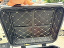 星骑侠摩托车尾箱uy125全铝合金尾箱外卖大容量450踏板电动车小牛后备箱 45勇者无畏银+内衬+靠背+碳座 实拍图