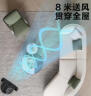 美的（Midea）【超级单品】七叶轻音立式电风扇家用柔风落地扇台式桌面小型风扇大风量节能摇头宿舍电扇 SAF30AB 实拍图
