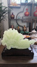 匠驴百财聚来白菜摆件玉石办公室桌面客厅玄关装饰公司乔迁开业礼物 【京仓直发】小号长37宽10高26厘米 实拍图