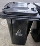 天枢垃圾桶大号240升大容量商用酒店物业室外户外环卫挂式车用分类带盖带轮果皮箱红色有害垃圾 实拍图