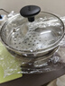 苏泊尔（SUPOR） 304不锈钢奶锅不粘锅婴儿辅食锅家用汤锅煮粥锅电磁炉燃气通用 304不锈钢奶锅【带蒸格】 18cm 实拍图
