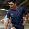 安德玛（Under Armour）速干运动短袖T恤男夏季足球上衣吸湿排汗健身透气训练服球衣 实拍图