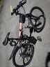 凤凰折叠山地车自行车变速软尾越野骑行成人男士女式初中生青少年单车 消灰辐条/折叠双减震/建大轮胎 26英寸【适合155-185cm】 27速(45%客户选择) 实拍图