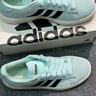 adidas「面包鞋」GRAND COURT BASE 00s休闲低帮板鞋男女阿迪达斯   薄荷绿/黑色/汉玉白   42 实拍图